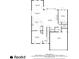 Floorplan with Gathering Room, Breakfast Nook, Kitchen, Dining Room, Living Room, Garage and Wet Bar at 2871 Parkridge Ne Dr, Brookhaven, GA 30319