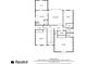 Floorplan with Primary Bedroom, Primary Bath, Laundry, and Bedrooms at 2871 Parkridge Ne Dr, Brookhaven, GA 30319