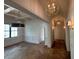 Dining room features trim detail, wood floors, large windows and contemporary lighting with access to the living spaces at 1366 Wessyngton Ne Rd, Atlanta, GA 30306