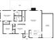 Detailed floorplan showcasing layout of the kitchen, bedrooms, Gathering room, and garage at 1492 Cobb Branch Dr, Decatur, GA 30032