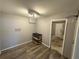 Unfinished basement area with tile flooring and lighting at 336 Paradise Cir, Douglasville, GA 30134