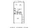 Layout of first floor with garage, kitchen, dining and Gathering room dimensions at 4541 Moray Dr, Mableton, GA 30126