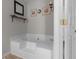 Bathroom featuring a bathtub and stylish decor at 70 Nw Willow Bend Dr, Cartersville, GA 30121