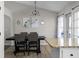 Dining room with natural lighting and adjacent kitchen at 70 Nw Willow Bend Dr, Cartersville, GA 30121