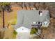 Aerial view of charming home and landscaped front yard at 185 Whetstone Way, Villa Rica, GA 30180