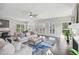 Bright and airy living room featuring an open layout, large windows, and hardwood floors at 3139 Stonegate Sw Dr, Atlanta, GA 30331