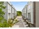 Street view of townhomes featuring modern design, balconies, and greenery at 241 Maynard Se Ter # 15, Atlanta, GA 30316