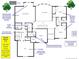 Upstairs floor plan featuring bedrooms, closets, and bathrooms; the blueprint for comfortable Gathering living at 406 Greyfield Dr, Canton, GA 30115