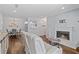 Inviting living space with fireplace, dining area, and modern furnishings at 1506 Country Park Se Dr, Smyrna, GA 30080