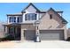 Charming two-story home featuring a two-car garage, basketball hoop, and well-maintained front yard at 5315 Austrian Pine Ct, Cumming, GA 30040