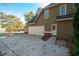 Spacious two-car garage and paved driveway, offering convenience and ample parking space at 4711 Oakleigh Manor Dr, Powder Springs, GA 30127