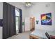 Bright bedroom featuring large window, neutral colors, and comfortable decor at 5730 Paces Pl, Suwanee, GA 30024