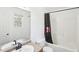 Bathroom featuring a shower and tub combination with a moon themed shower curtain at 8740 Jenkins Rd, Winston, GA 30187