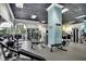 A bright fitness center with weight machines, free weights, and plenty of room for various exercise activities at 195 14Th Ne St # Ts8, Atlanta, GA 30309