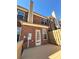 This backyard features a fenced-in deck with a door to the home's interior at 2795 Greenbridge Drive, Norcross, GA 30071