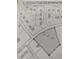 Tax map featuring a detailed land plat outlining property boundaries and neighborhood streets at 4031 Old Fairburn Rd, Atlanta, GA 30349