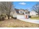 Charming two-story home with a manicured lawn, two-car garage, and a vibrant red front door at 2549 Greenville Way, Decatur, GA 30034
