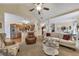 Open living room showcasing seamless flow between kitchen, living, and dining spaces at 918 Bridge Mill Ave, Canton, GA 30114