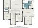 Second floor plan features bedrooms, bathrooms, primary suite, and bonus room at 4275 Chastain Pointe Nw, Kennesaw, GA 30144