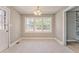 Bright dining area with access to outdoors and abundant natural light at 322 Corley Cir, Hiram, GA 30141