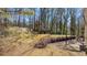 Large lot with a slightly sloping yard surrounded by mature trees at 2162 Pine Mountain Nw Rd, Kennesaw, GA 30152