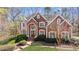 Beautiful brick home with landscaped front yard and grand entrance at 2162 Pine Mountain Nw Rd, Kennesaw, GA 30152