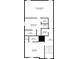 Floor plan of the third floor with Primary bedroom, bathroom and laundry at 2850 Stonehall Se Ct, Smyrna, GA 30080