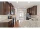 Well-equipped kitchen featuring granite countertops and stainless steel appliances at 4249 Caveat Ct, Fairburn, GA 30213