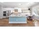 Stylish kitchen with stainless steel appliances and a large island at 2625 Draw Dr, Marietta, GA 30066
