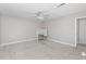 A spacious bedroom featuring a ceiling fan and white trim at 765 Houston Mill Ne Rd # 7, Atlanta, GA 30329