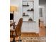 Cozy home office nook with built-in shelves and cabinets at 1111 Briarcliff Ne Pl # 2, Atlanta, GA 30306