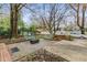 Cozy outdoor patio with comfortable seating and a well-maintained garden, creating an inviting space for relaxation and entertaining at 1111 Briarcliff Ne Pl # 2, Atlanta, GA 30306