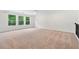 Expansive carpeted bedroom area offers ample natural light and scenic outdoor views at 1439 Mill Pointe Ct, Lawrenceville, GA 30043