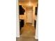 Kitchen featuring dark cabinetry, granite countertops, and ample space at 2958 Parc Lorraine, Lithonia, GA 30038