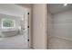 Bathroom featuring a luxurious freestanding tub and modern fixtures at 141 Frontier Way, Mcdonough, GA 30253
