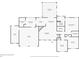 Detailed floor plan illustrating the layout of the home with dimensions for rooms and closets at 1925 Emerald Dr, Cumming, GA 30040