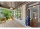 Inviting front porch view, showing the entrance and interior of this gorgeous home at 1158 Welch Sw St, Atlanta, GA 30310