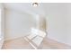 Bright bedroom features neutral carpet, natural light and base molding at 992 Belfry Ter, Fairburn, GA 30213