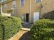 Backyard with a grill, patio area, a white door, and some greenery at 585 Mcwilliams Se Rd # 2602, Atlanta, GA 30315