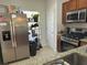 Functional kitchen featuring stainless steel appliances, granite counters, and ample storage at 585 Mcwilliams Se Rd # 2602, Atlanta, GA 30315