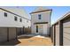 Backyard with tall fence, showcasing the property's exterior with ample space for outdoor enjoyment at 108 Black Gum Unit 38 Ln, Auburn, GA 30011