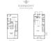 Detailed floor plan of the home showcasing the layout and dimensions at 108 Black Gum Unit 38 Ln, Auburn, GA 30011