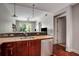Stylish kitchen with stainless steel dishwasher, sink, and granite countertops at 201 W Ponce De Leon Ave # 315, Decatur, GA 30030