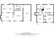 Detailed floor plan outlining the layout of the first and second floors, with measurements at 2111 Glenwood Downs Dr, Decatur, GA 30035