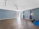 Versatile bonus room with laminate flooring, bright windows, offering flexible space for recreation or hobbies at 150 Forest Ridge Ct, Lawrenceville, GA 30046