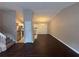 Open-concept living area flows into the kitchen and dining area at 885 Hemingway Rd, Stone Mountain, GA 30088