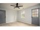 Room boasts wood-look floors, two doors and one window, all in a light, airy design at 1106 Oak Sw Rd, Lilburn, GA 30047