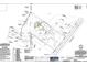 Property survey map showcasing the lot dimensions, house placement, and landscape design at 3200 Wood Valley Nw Rd, Atlanta, GA 30327