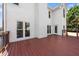 Expansive wooden deck perfect for outdoor entertaining at 1574 Stepstone Way, Lawrenceville, GA 30043