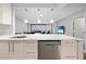 A modern kitchen seamlessly connects to the open living space, creating an ideal setting for socializing and entertaining at 620 Peachtree Ne St # 503, Atlanta, GA 30308